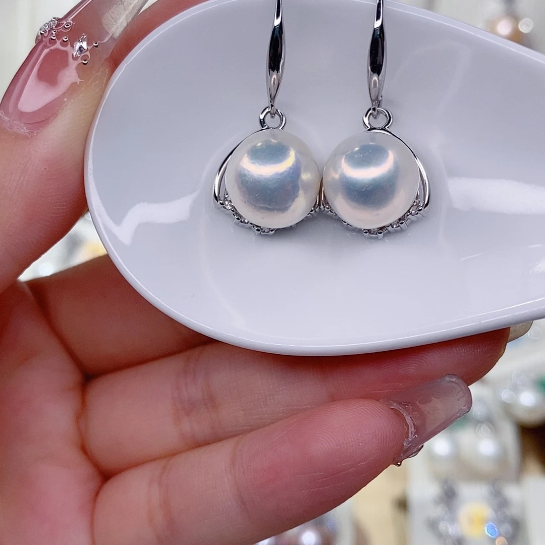 未镶嵌耳饰淡水珍珠