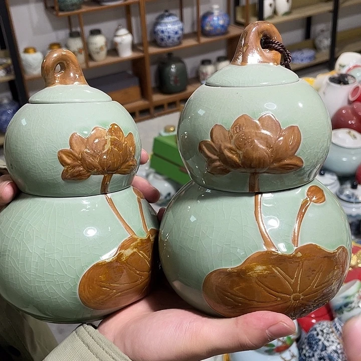 陶瓷罐茶叶罐密封罐