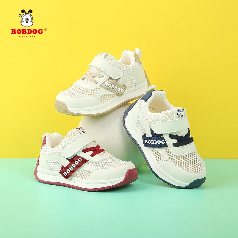 巴布豆【1-3岁夏季单网童鞋】男女宝宝休闲软底防滑学步机能鞋588