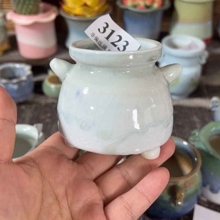 口5高7 手工花盆满30包邮