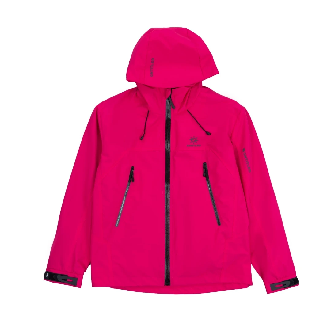 2025新款冲锋衣男女户外情侣拼色冲锋衣连帽防水防风夹克外套1155