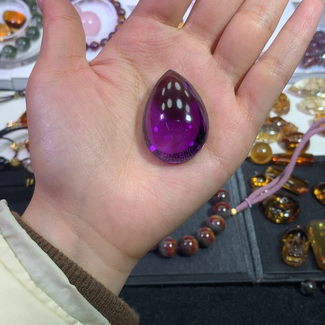 水晶颈饰未镶嵌天然