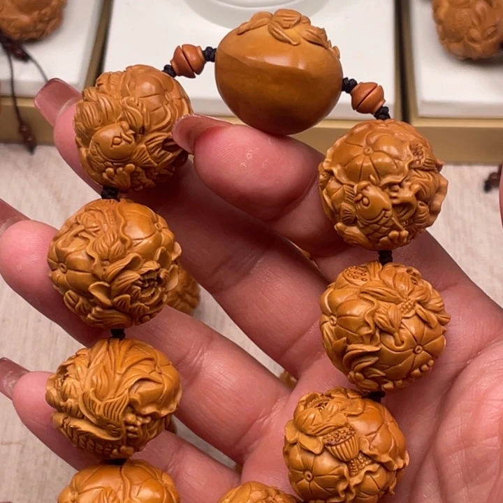 飞***牛橄榄核吊坠橄榄核