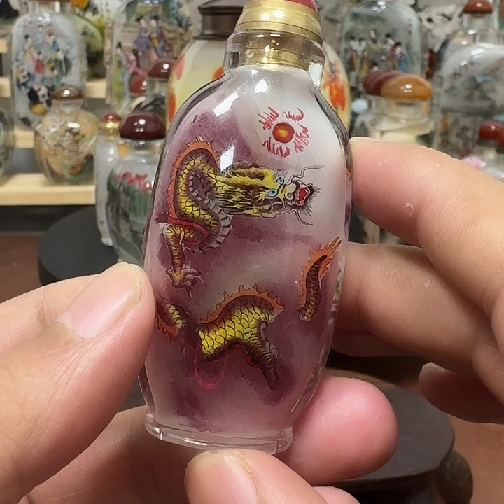 鼻烟壶内画工艺品包邮