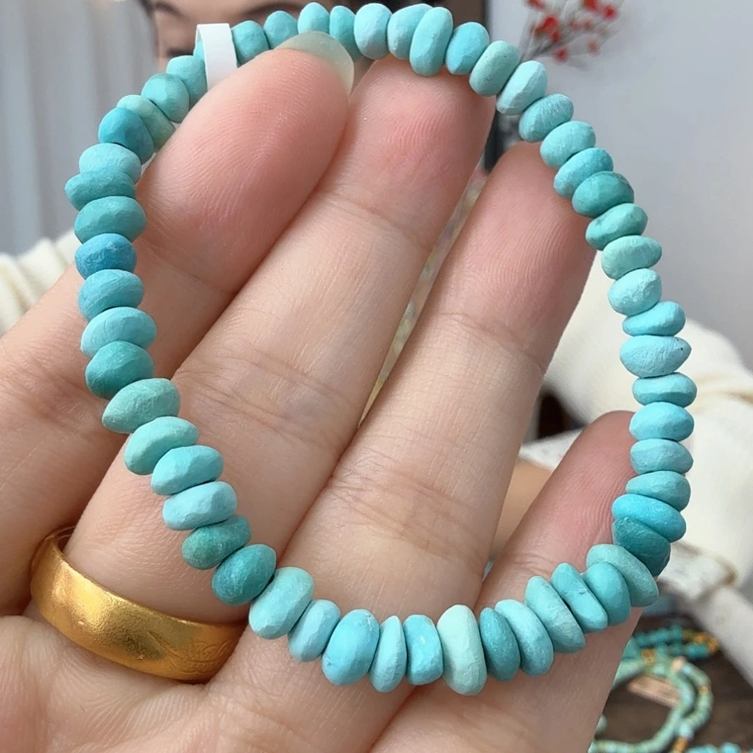 绿松石未镶嵌挂件