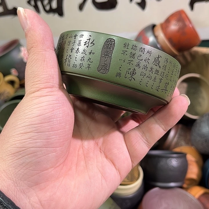 茶杯紫砂全手工紫砂主人杯