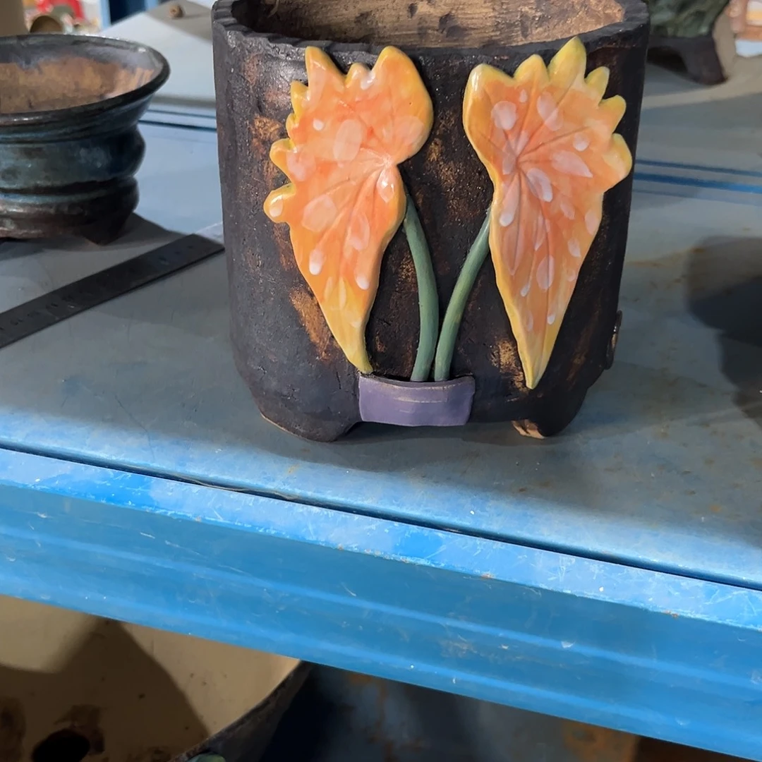 11 号陶然花器手工花盆