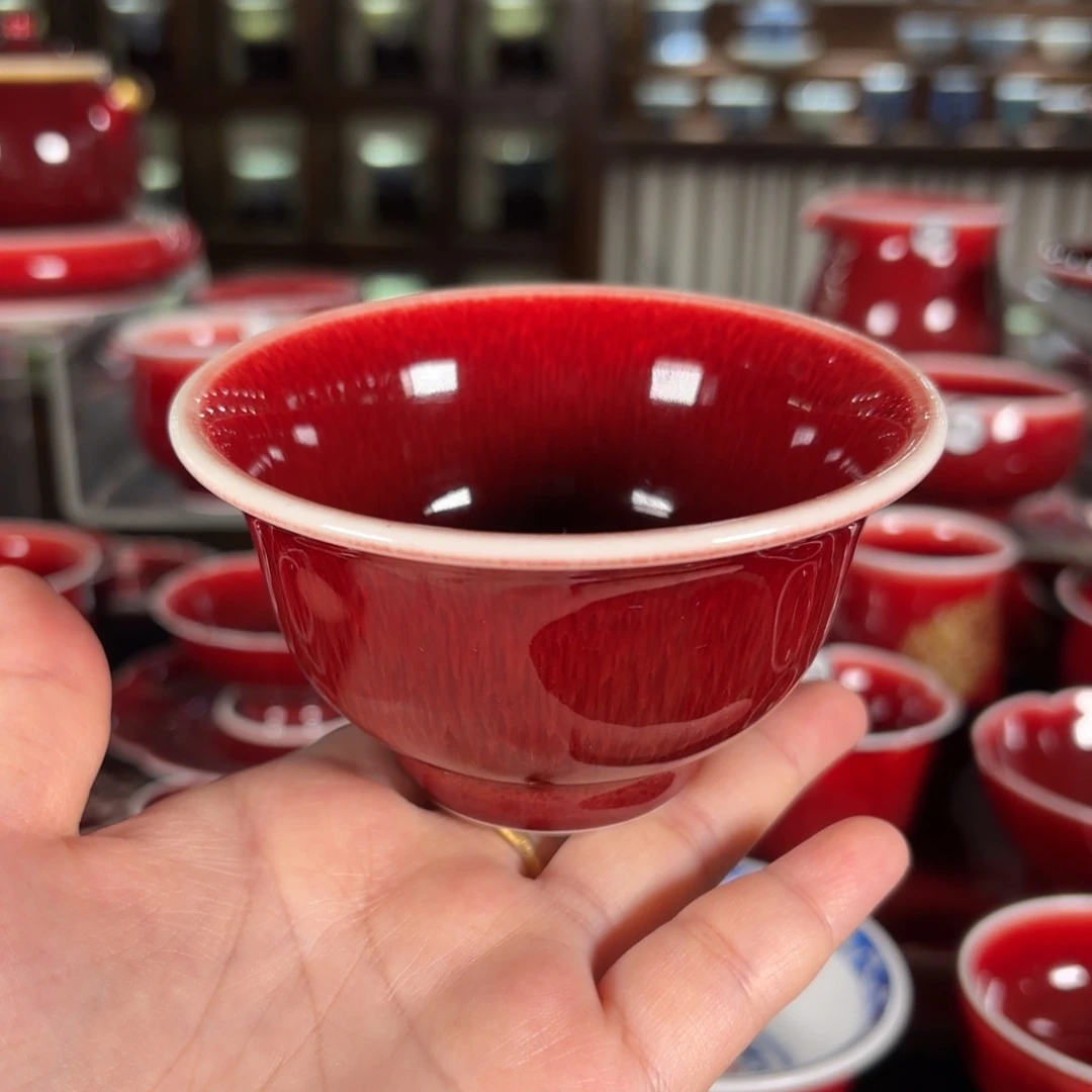 杯子景德镇高温原矿杯