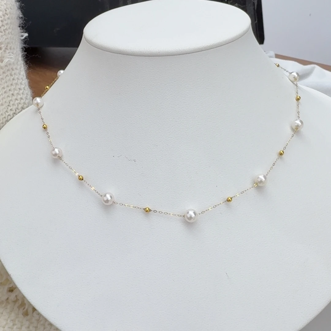 未镶嵌海水珍珠颈饰