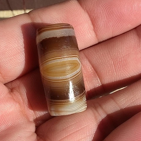 云***舒玛瑙/玉髓未镶嵌颈饰