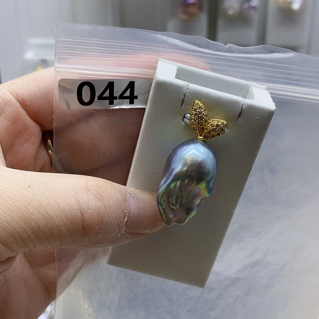 颈饰合金淡水珍珠