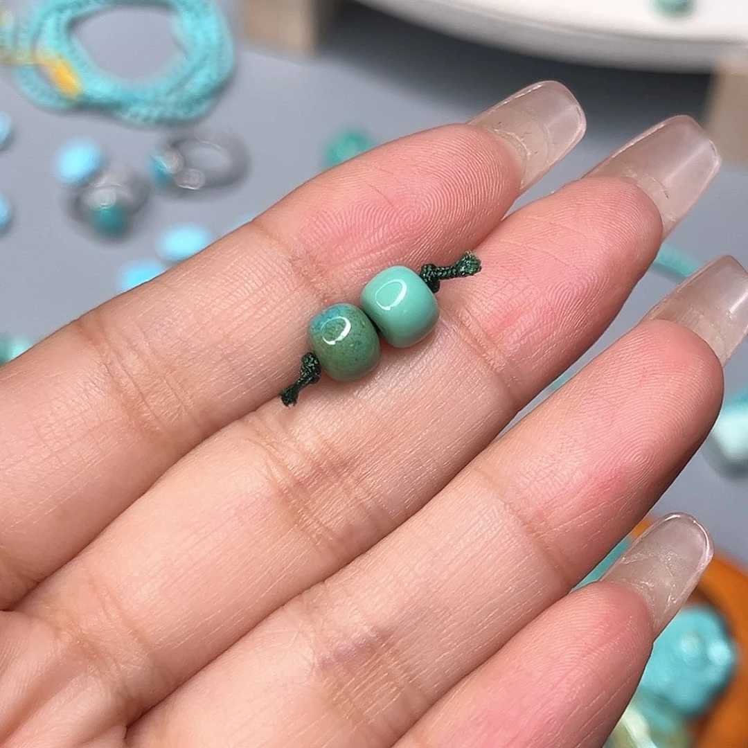 绿松石未镶嵌珠宝半成品