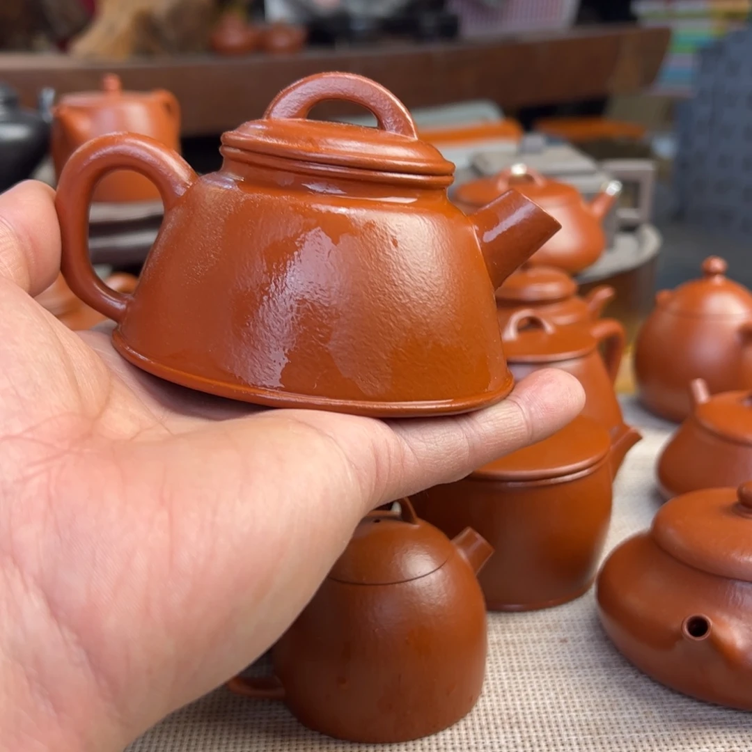 紫砂壶逗*全手工制作鱼罩