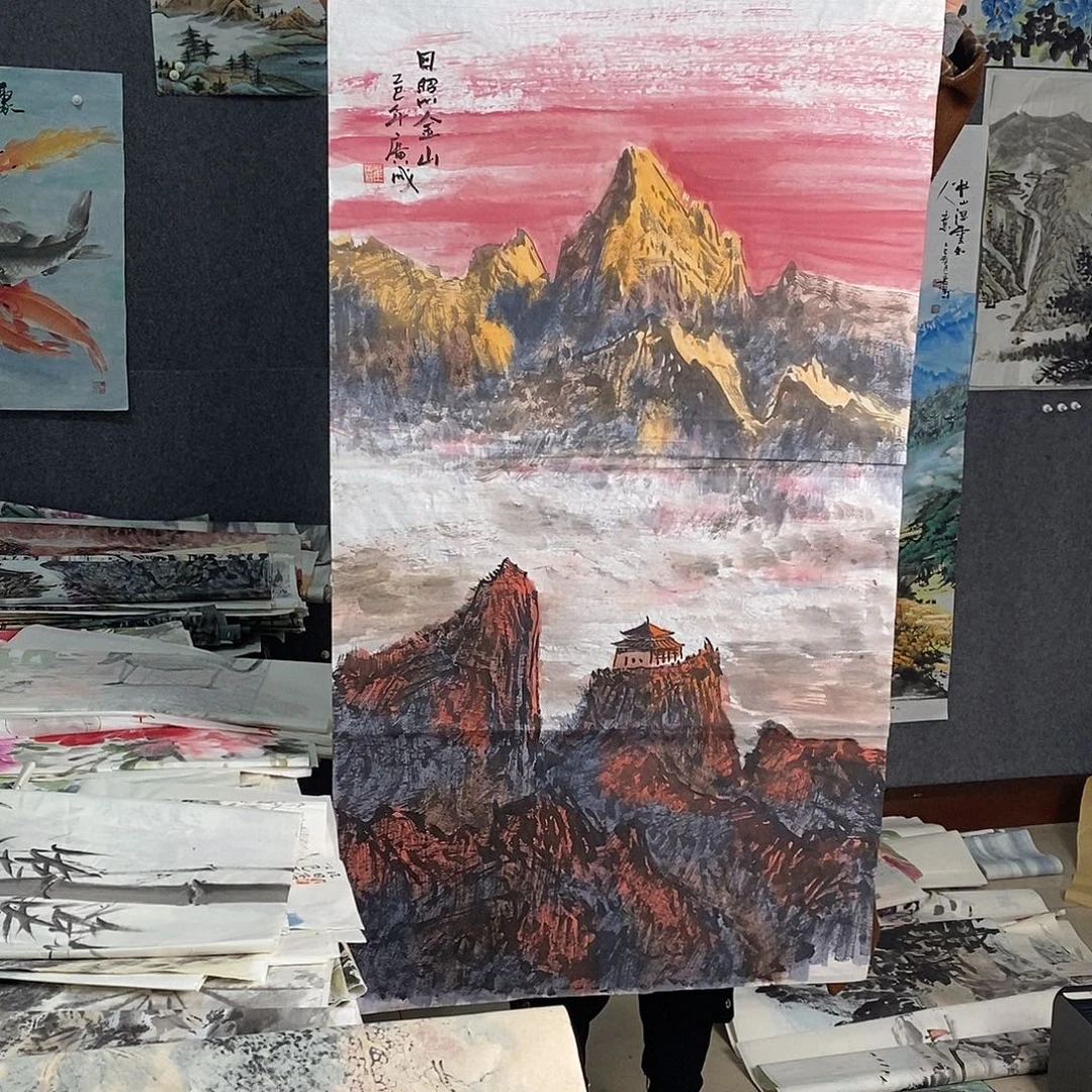 国画手写手绘国画作品76