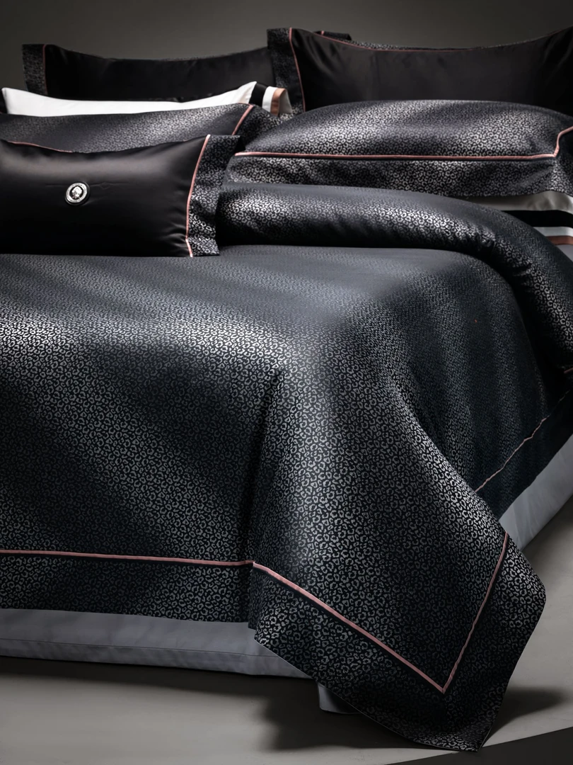 『绅士品格』卡诗兰顿-高奢匹马棉系列意式轻奢四件套