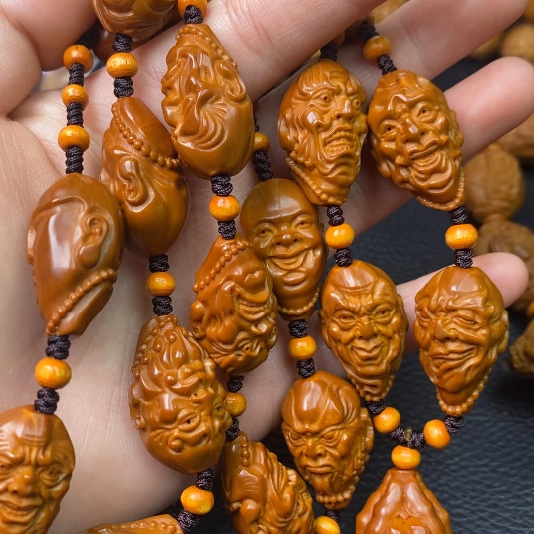 橄榄核吊坠橄榄核十八罗汉1.6