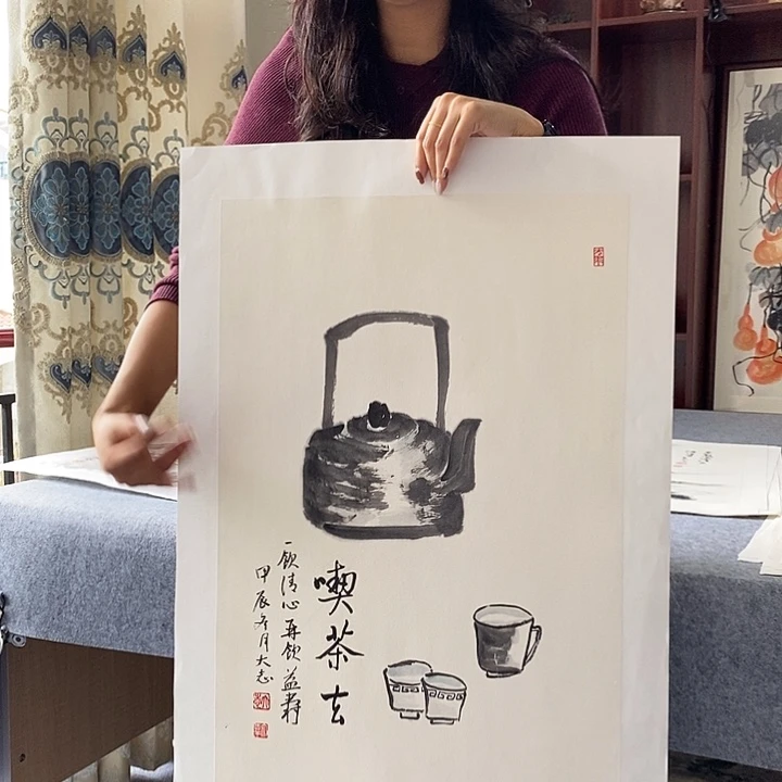 国画纯手绘国画写意作品