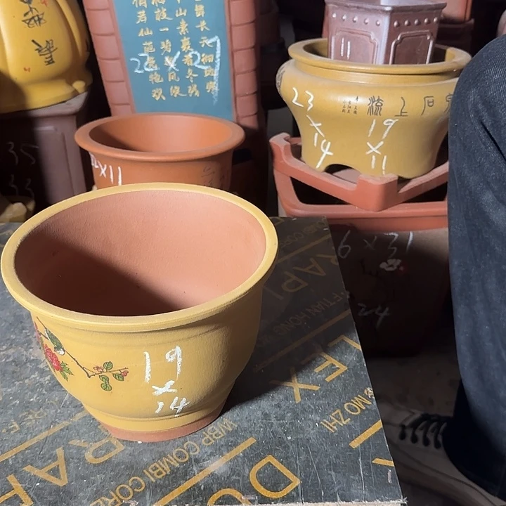 紫砂花盆紫砂花盆