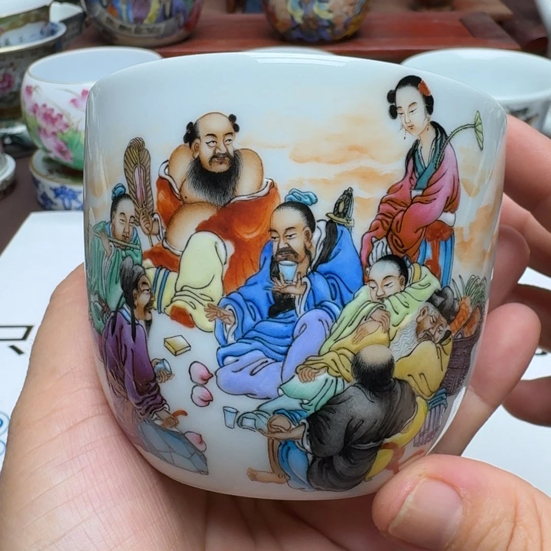 景德镇手工手绘展示