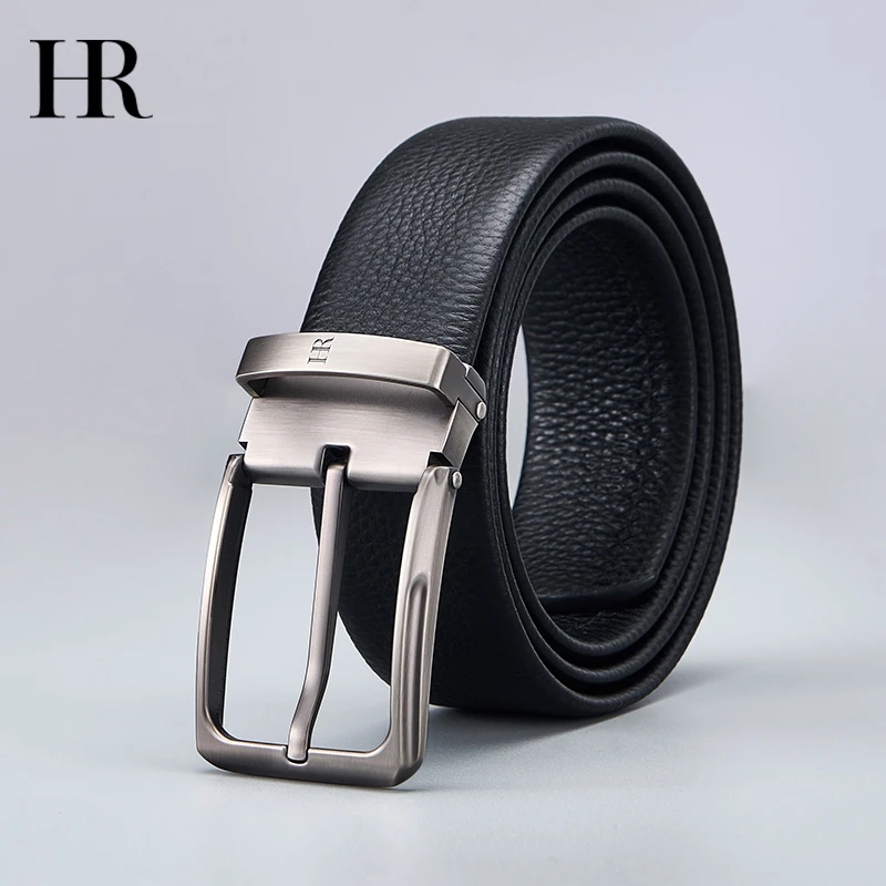【HR赫莲娜】官方正品皮带男款真皮腰带男士2025奢侈品针扣皮带送礼