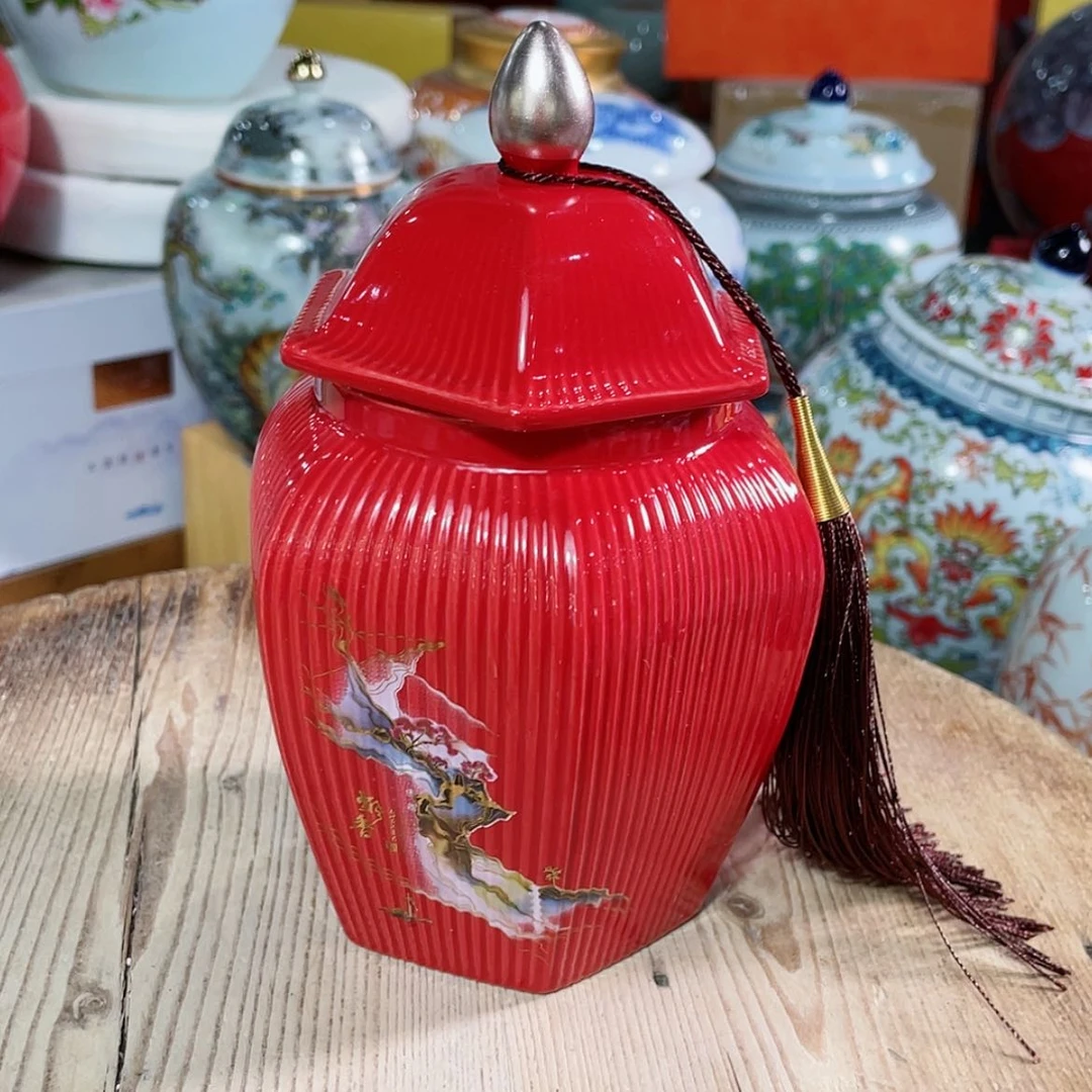 【闪购商品】罐陶瓷茶叶罐密封罐