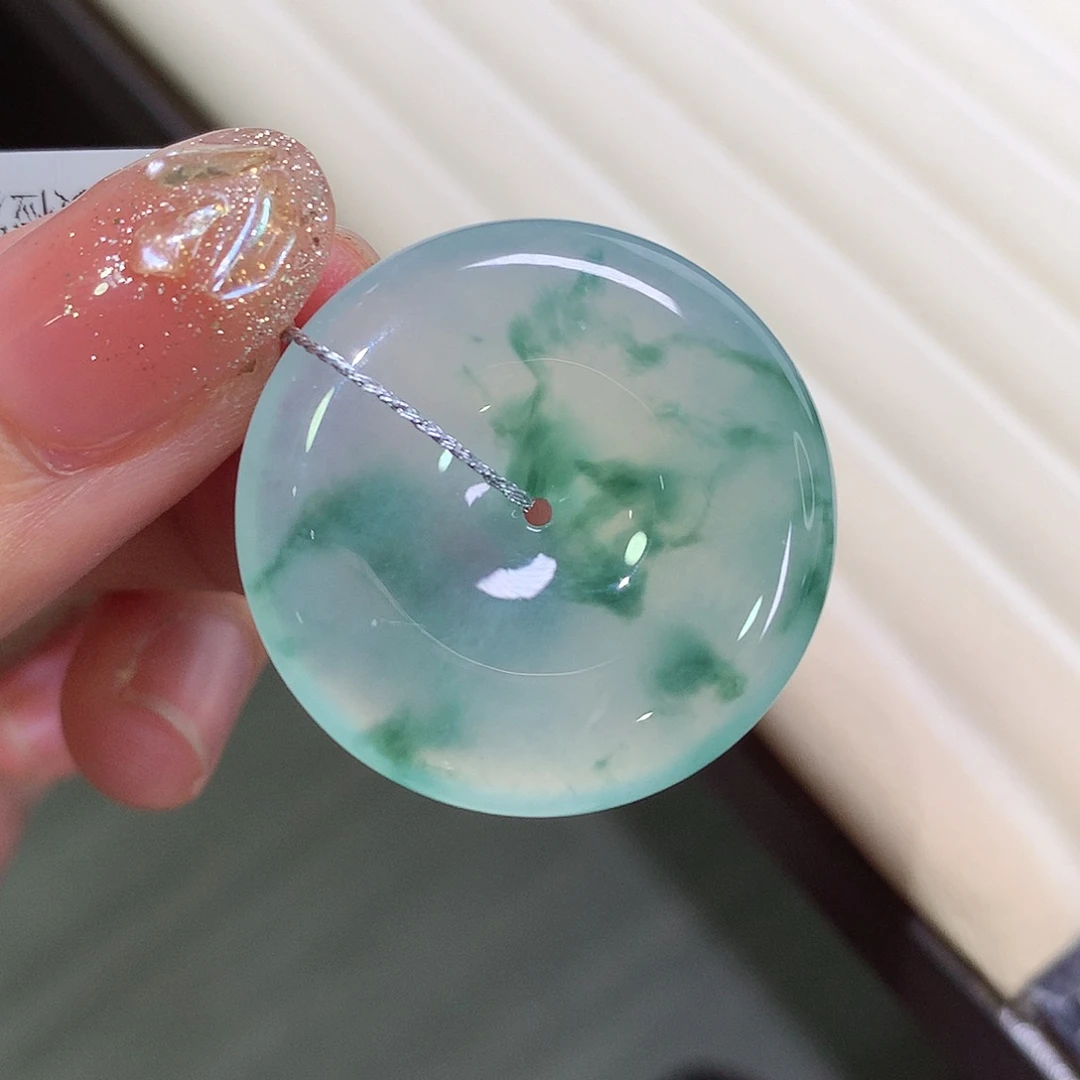 翡翠未镶嵌颈饰29.1-5.7