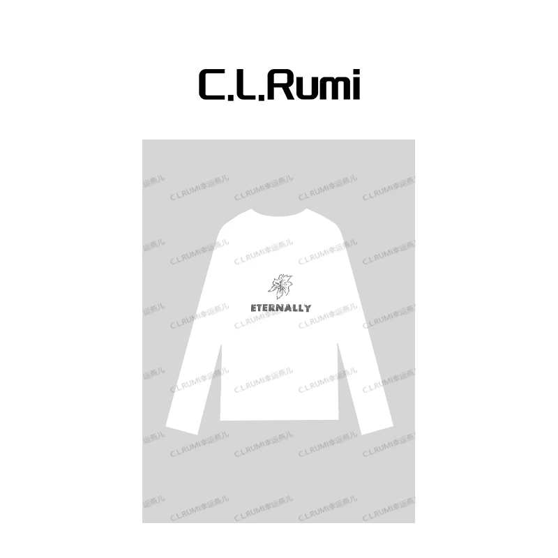 【Rumi小店】”yoga  T “仲夏印花简约休闲圆领宽松T恤上衣6746tx