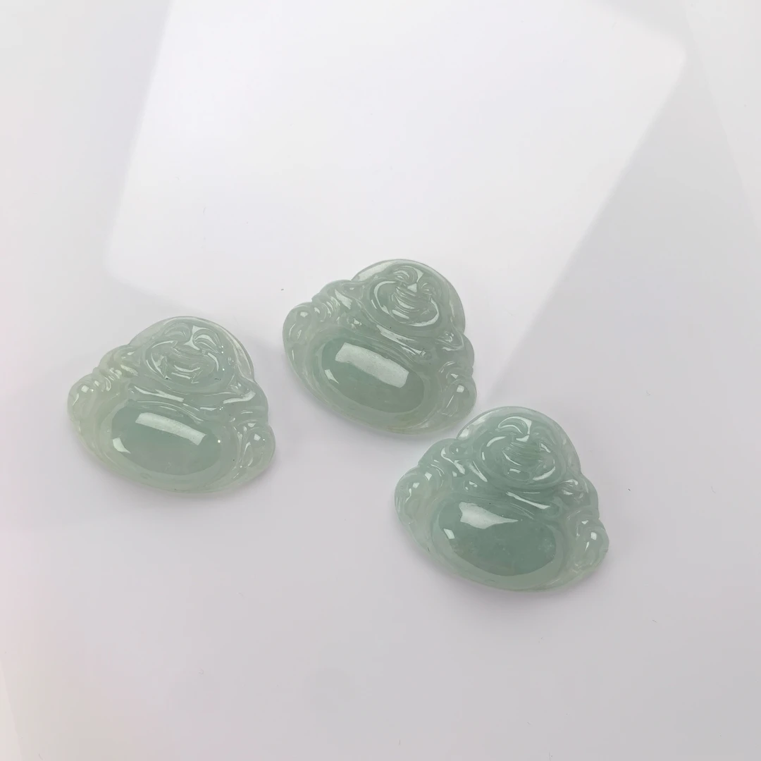 【石头说】严选-天然A货翡翠-佛公-多样性发货发一件-25032709A