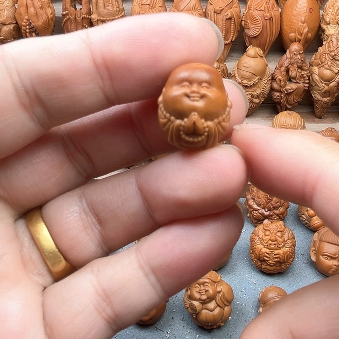 橄榄核吊坠16弥勒嗯