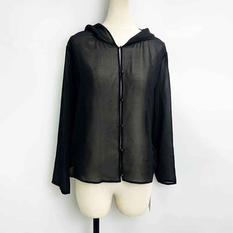 Tender Jinger｜居家户外 桑蚕丝防晒上衣T2506NA23489