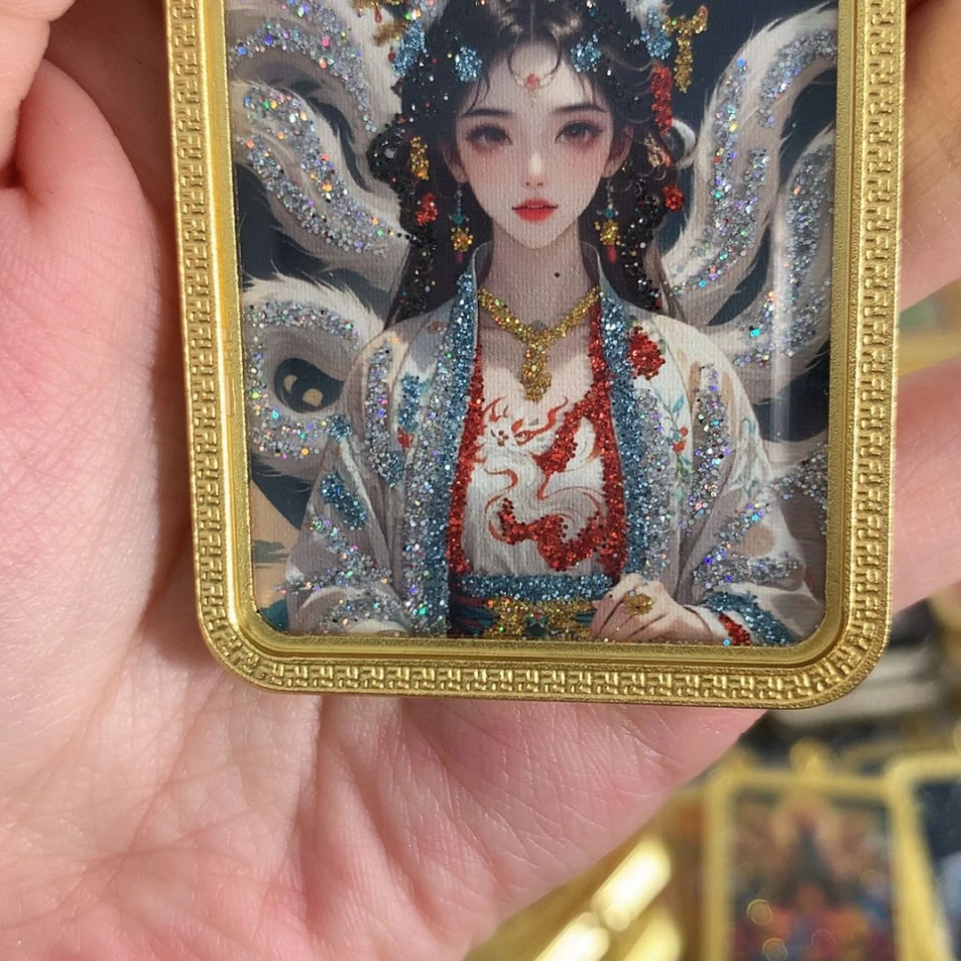 吊坠狐狐唐卡吊坠