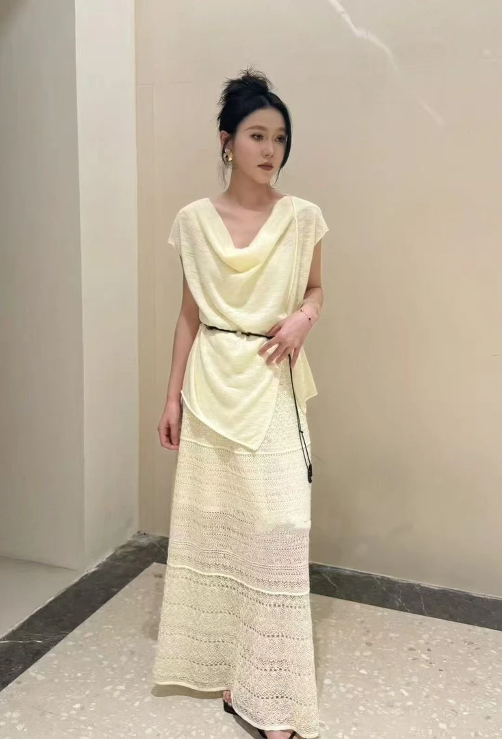 吞吐服饰 (清凉小衫+花边半裙一整个夏天爱住了）