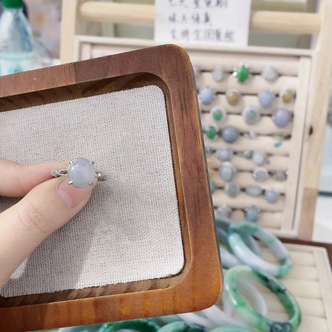 颈饰未镶嵌翡翠天然翡翠Ａ货