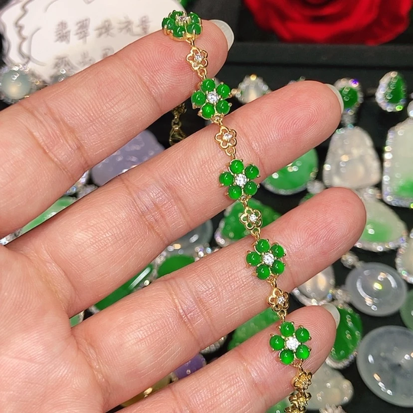 【闪购商品】未镶嵌手链翡翠天然翡翠