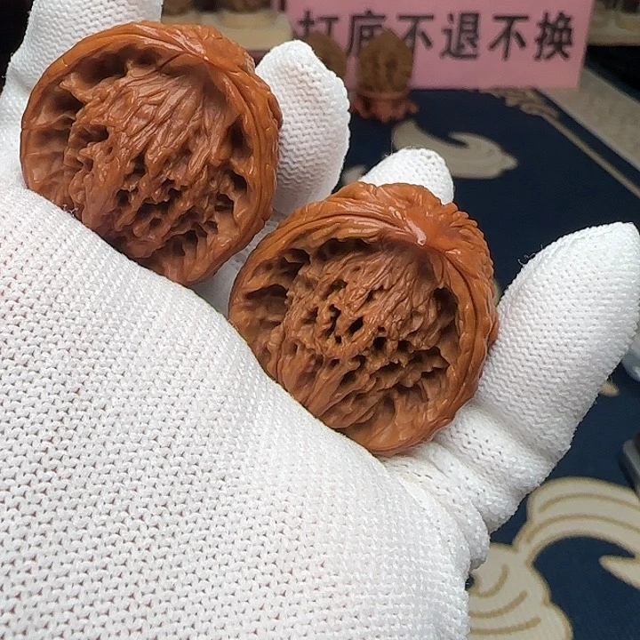 桃核吊坠全品虎头聚宝盆36尺