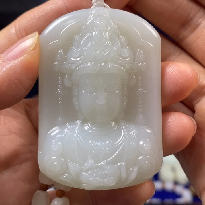 和田玉挂件未镶嵌逸**飘