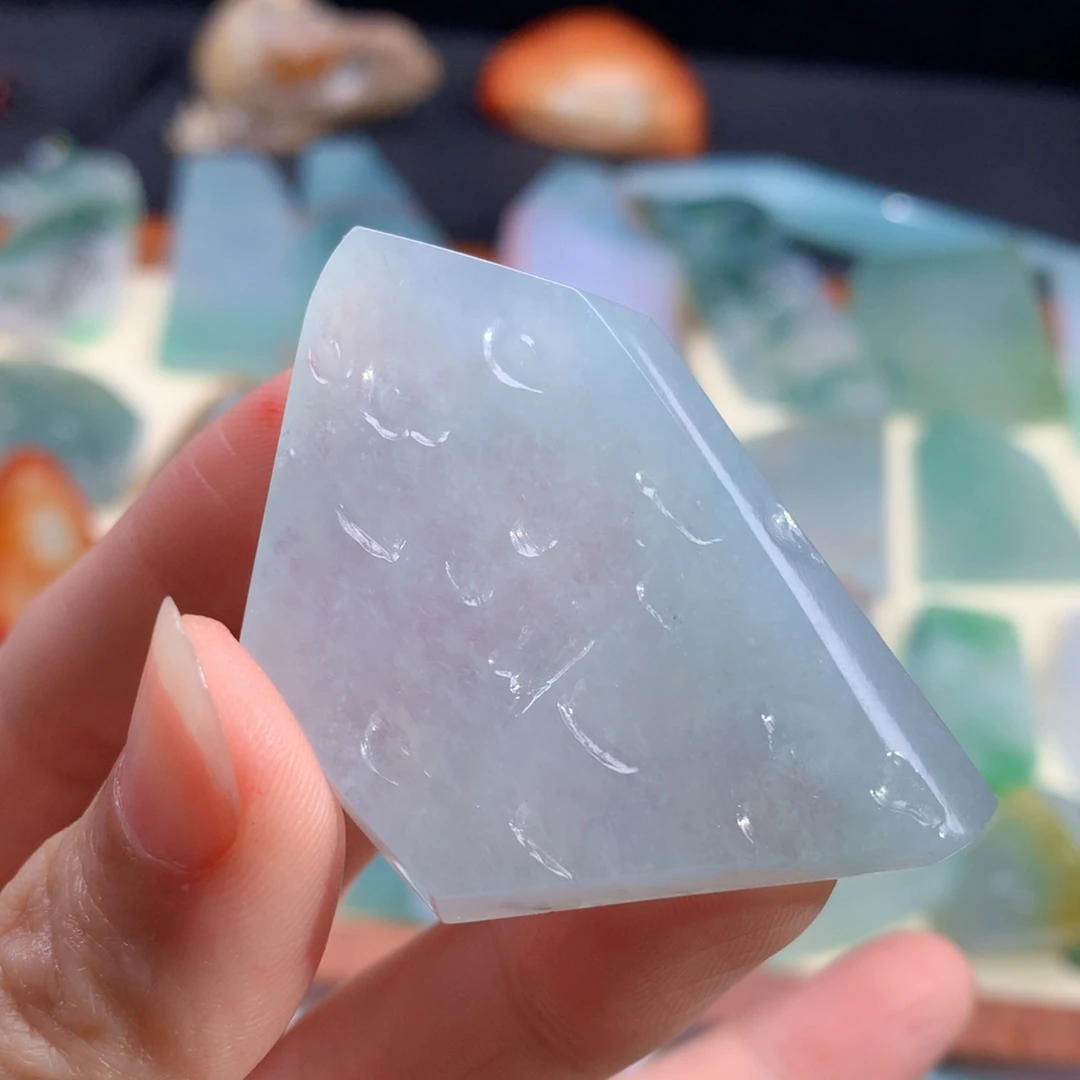 定制翡翠未镶嵌天然缅甸翡翠包工包料