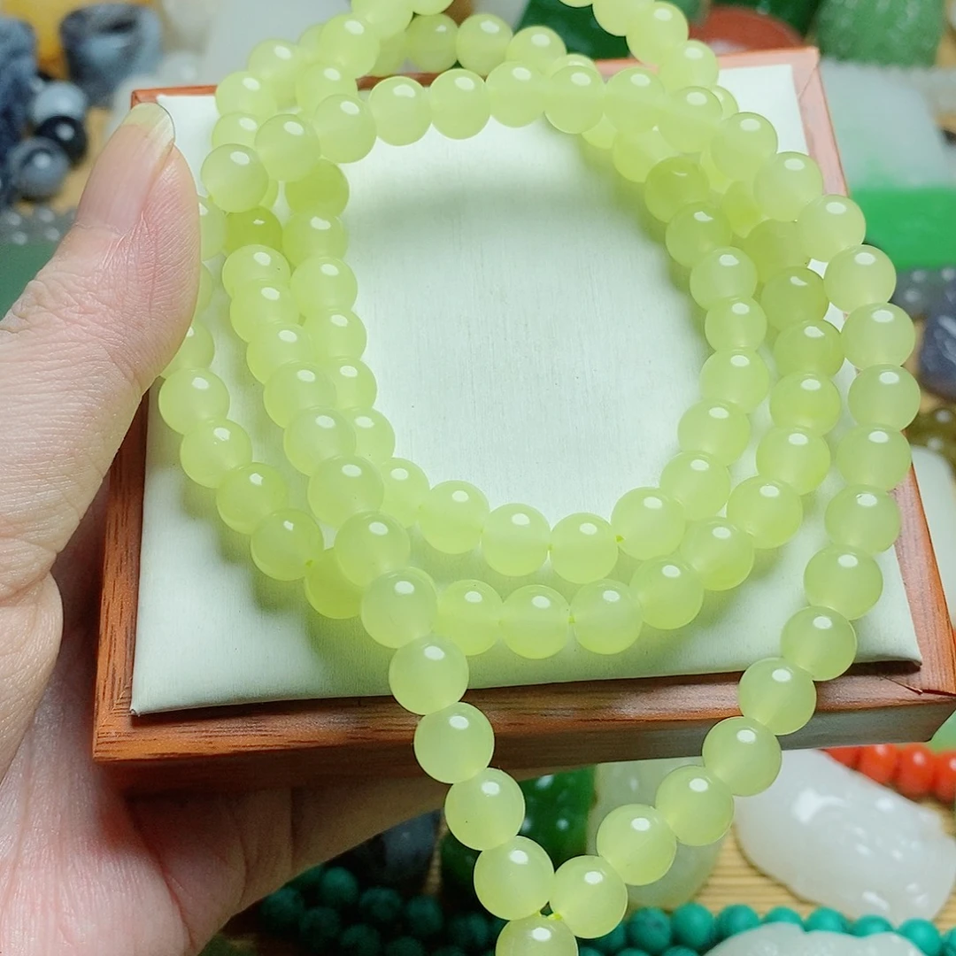 寿山石其他108珠链