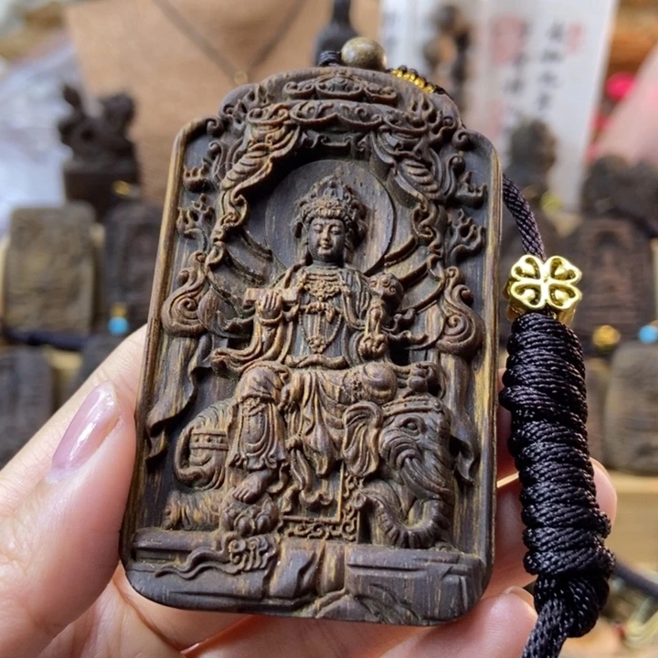 木小***特芽庄绿奇楠普贤牌