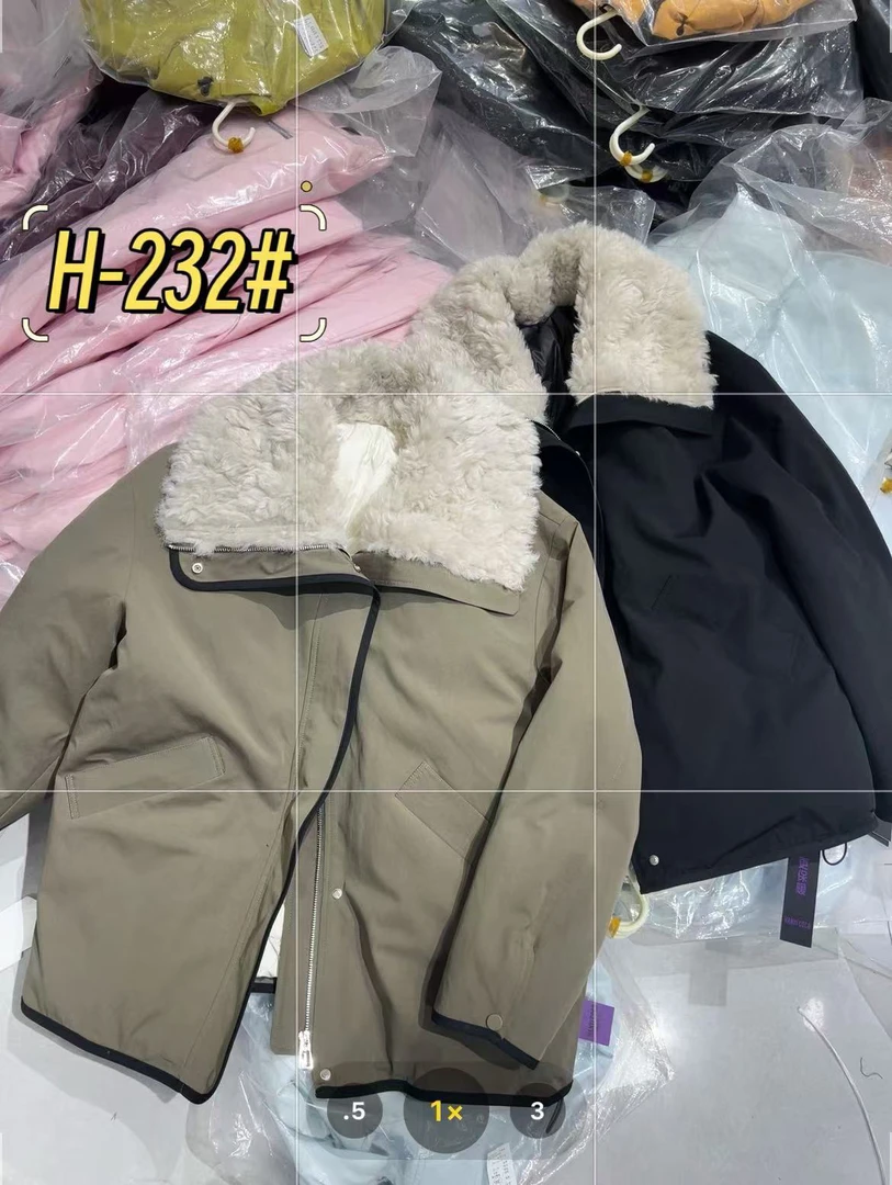 邹先森232-30杭州品牌冲锋衣外套翻领女款户外