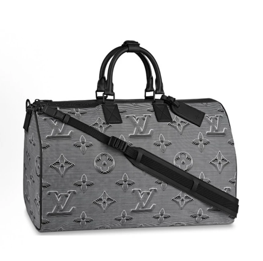 99新 LouisVuitton/路易威登 Keepall Bandouliere50旅行袋 F688
