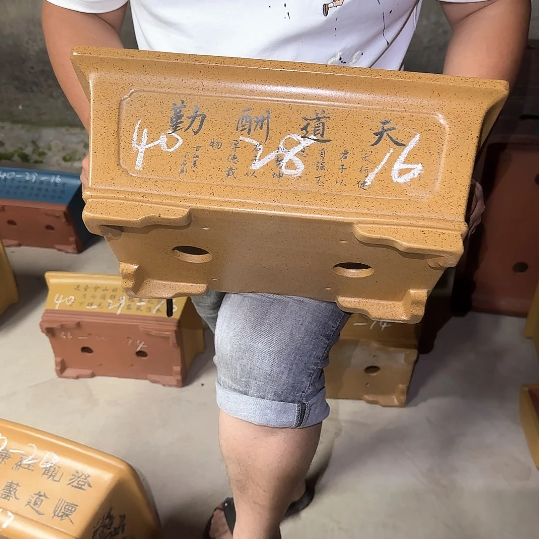 紫砂花盆这是我第一