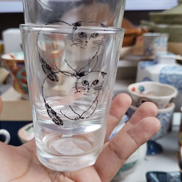 猫咪玻璃杯。。。。。。。。。。