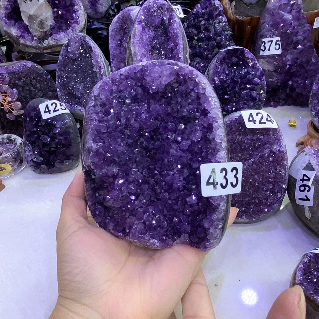 未镶嵌大型摆件（非配饰）紫晶