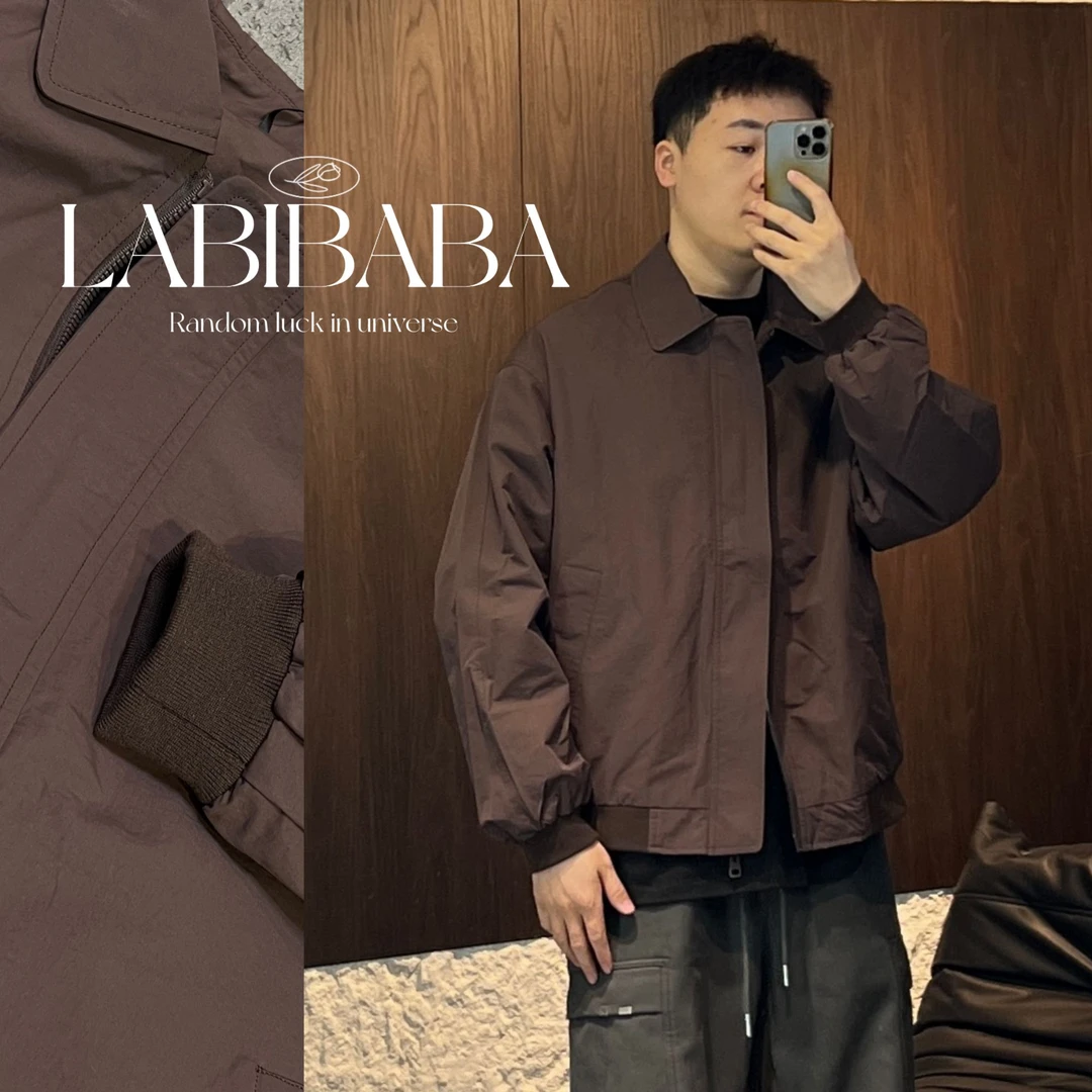 GL8807秋季新款翻领简约夹克休闲口袋外套户外百搭潮流夹克