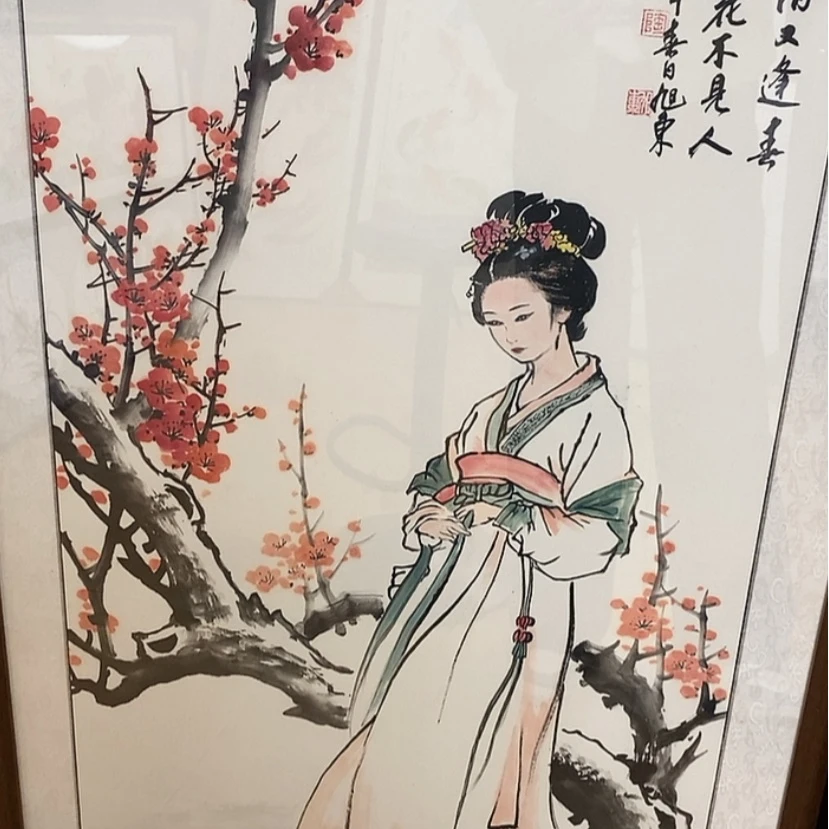 【闪购商品】国画手绘国画带框
