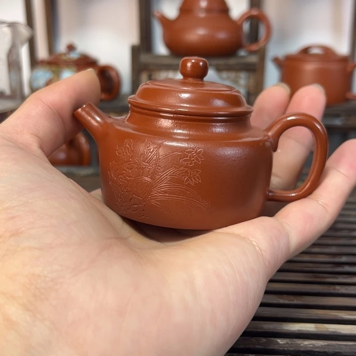 茶壶紫砂原矿紫砂手工制作