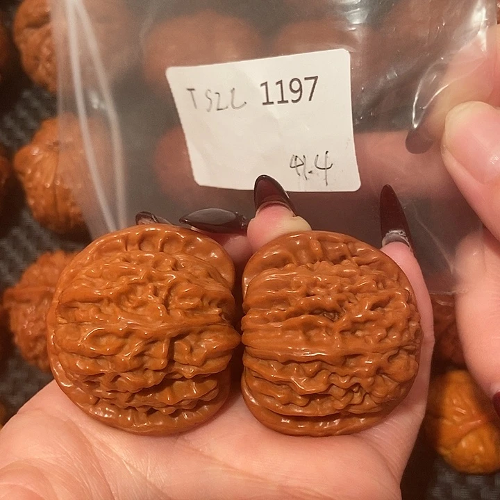 吊坠文玩核桃四座楼41