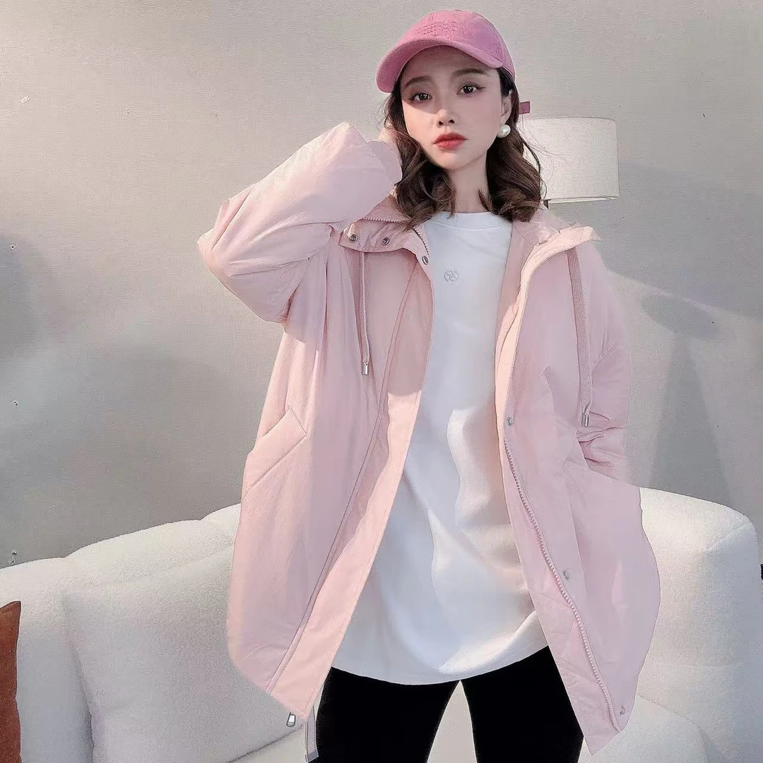 GIRDEAR/哥弟秋冬保暖简约时尚休闲百新雪丽连帽棉服外套140052