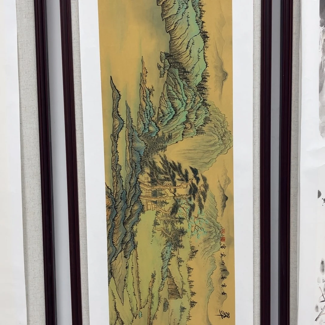 泉***夫国画绘画作品多次参加